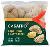 Вареники Сибагро с картофелем