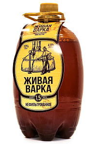 Пиво Живая Варка светлое ПЭТ