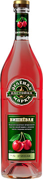 Настойка сладкая Зеленая Марка Вишневая 