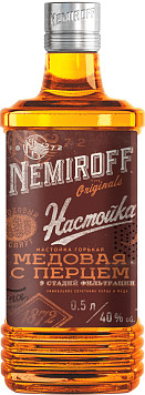 Настойка горькая Немирофф Украинская Медовая с перцем