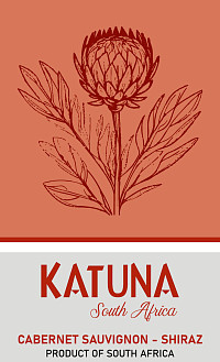 Вино Катуна Каберне Совиньон Шираз красное полусухое