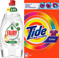 Набор Fairy+Tide порошок