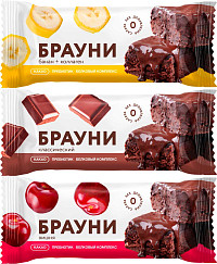 Пирожное протеиновое Брауни