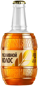 Пиво Разливной Колос светлое ст