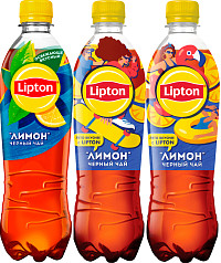 Чай Липтон черный Лимон