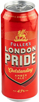 Пиво Фуллерс Лондон Прайд темное фильтрованное пастеризованное ж/б