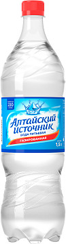 Вода Алтайский источник газированная