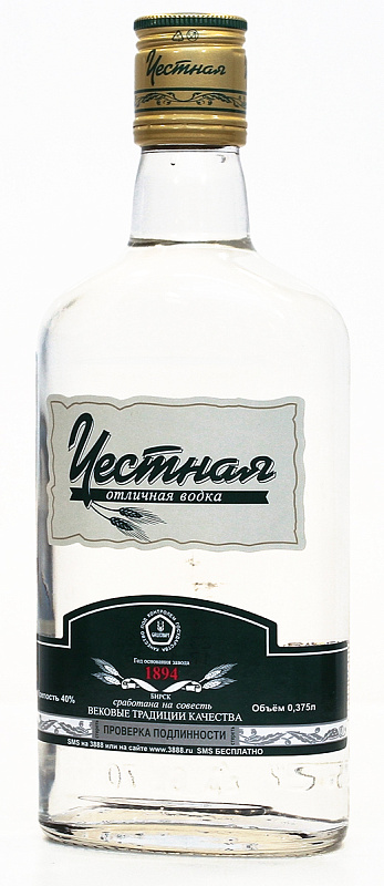Водка Честная