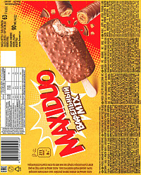 Мороженое MAXIDUO вафельный микс