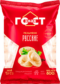 Пельмени Гознакст Русские