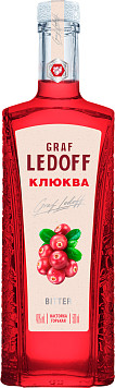 Настойка горькая Граф Ледофф клюква