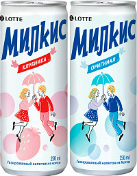 Напиток газированный Милкис ж/б