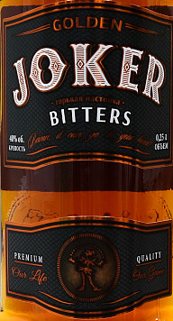 Настойка горькая Золотой Джокер