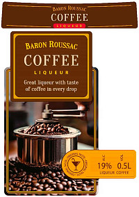 Ликёр десертный Барон Руссак Кофе