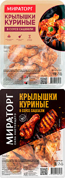 Крылышки куриные в соусе сацебели