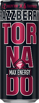 Энергетический напиток Торнадо Раззберри