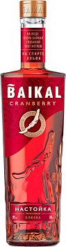 Настойка Байкал Клюква полусладкая