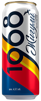 Пиво Жигули 1968 светлое фильтрованное пастеризованное ж/б