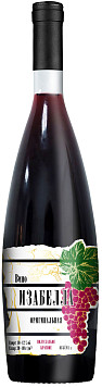 Вино Изабелла Оригинальная красное полусладкое 