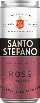 Напиток Санто Стефано Розе розовый полусладкий