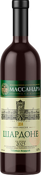 Вино Массандра Шардоне белое сухое