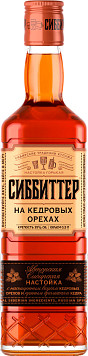 Настойка Сиббиттер Кедровые Орехи горькая
