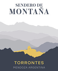 Вино Сендеро де Монтана Торронтес Аргентина белое сухое