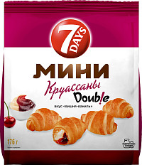 Мини круассаны 7 Days вишня ваниль