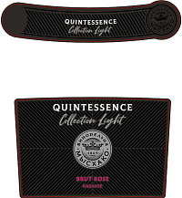 Вино игристое Квинтэссенция Касание розовое брют