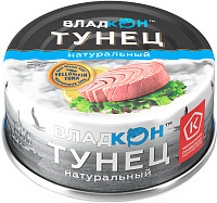 Тунец Владкон натуральный филе