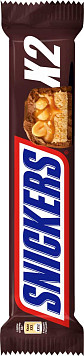 Батончик шоколадный Сникерс X2