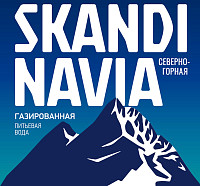 Вода Скандинавия Северно-горная газированная