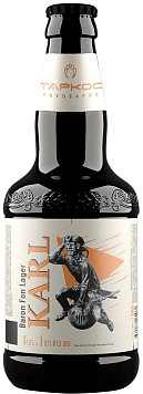 Пиво Карл Барон фон Лагер светлое фильтрованное пастеризованное ст