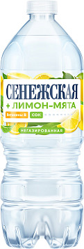 Напиток негазированный Сенежская лимон мята 