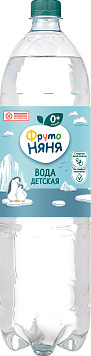 Вода ФрутоНяня детская негазированная