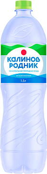 Вода минеральная Калинов Родник негазированная