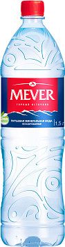 Вода минеральная Мевер негазированная