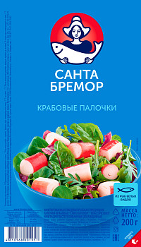 Крабовые палочки Санта Бремор