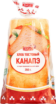 Хлеб тостовый Иркутский ХЗ Канапэ нарезка