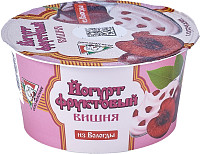 Йогурт Вишня фруктовый 2,5%
