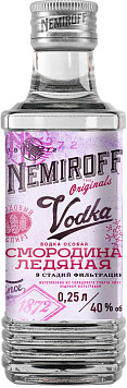 Водка особая Немирофф Смородина ледяная