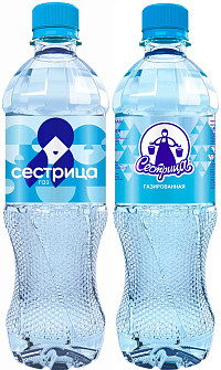 Вода Сестрица газированная