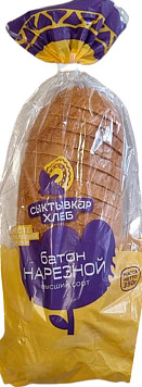 Батон Нарезной Сыктывкархлеб нарезка