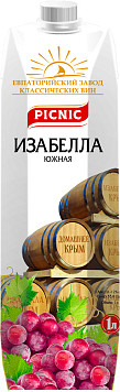 Вино Изабелла Южная красное сладкое