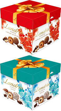 Конфеты Landrin с вафельным корпусом и начинкой