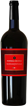Вино Фортецца деи Колли Негроамаро красное полусухое