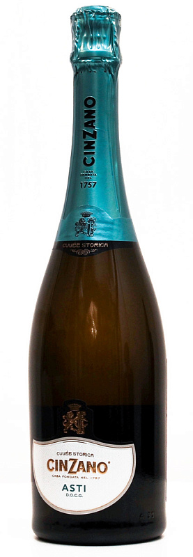 Вино игристое Чинзано Асти DOCG белое сладкое