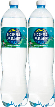 Вода Норма Жизни газированная