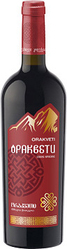Вино Ораквети красное сухое