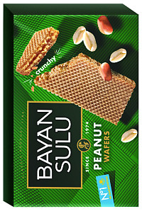 Вафли Баян Сулу арахисовые 